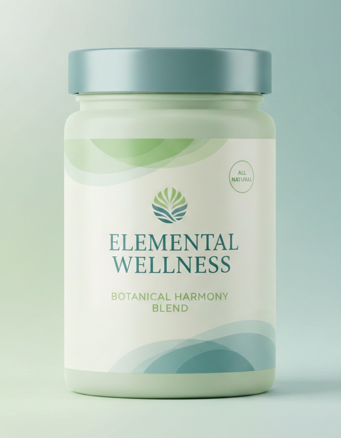 Elemental Wellness package on a soft green background